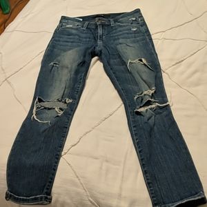 Joe's Jeans Distressed Blue Jean